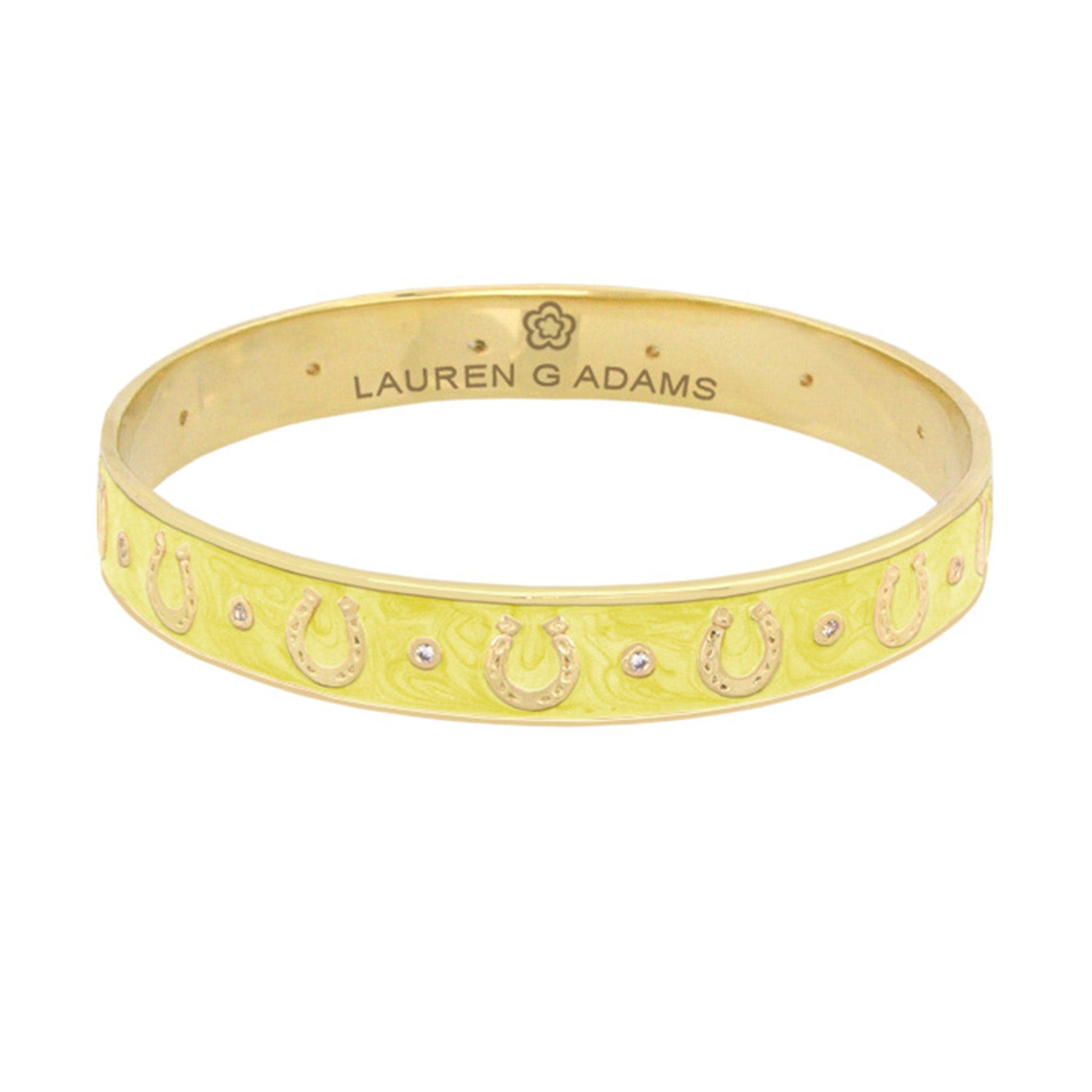 Equestrian Horseshoe Bangle