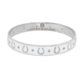 Equestrian Horseshoe Bangle