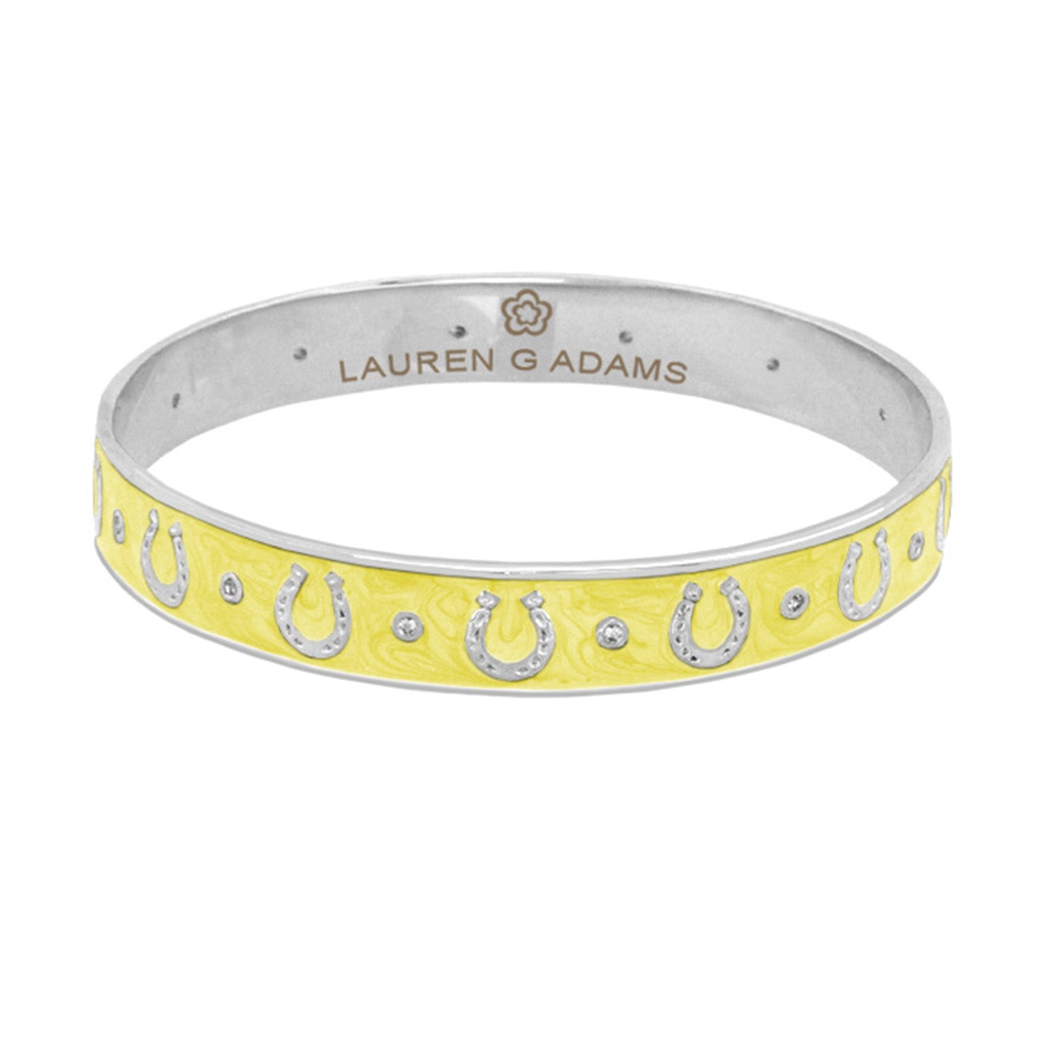 Equestrian Horseshoe Bangle