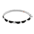 Earth Wind and Pave Bangle