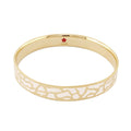 Animal Paradise 18k Gold-Plated Animal Print Bangle