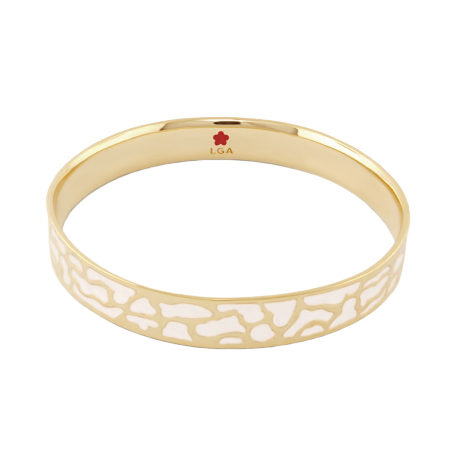 Animal Paradise 18k Gold-Plated Animal Print Bangle