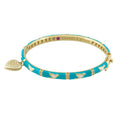 Peace and Dove Heart Bangle