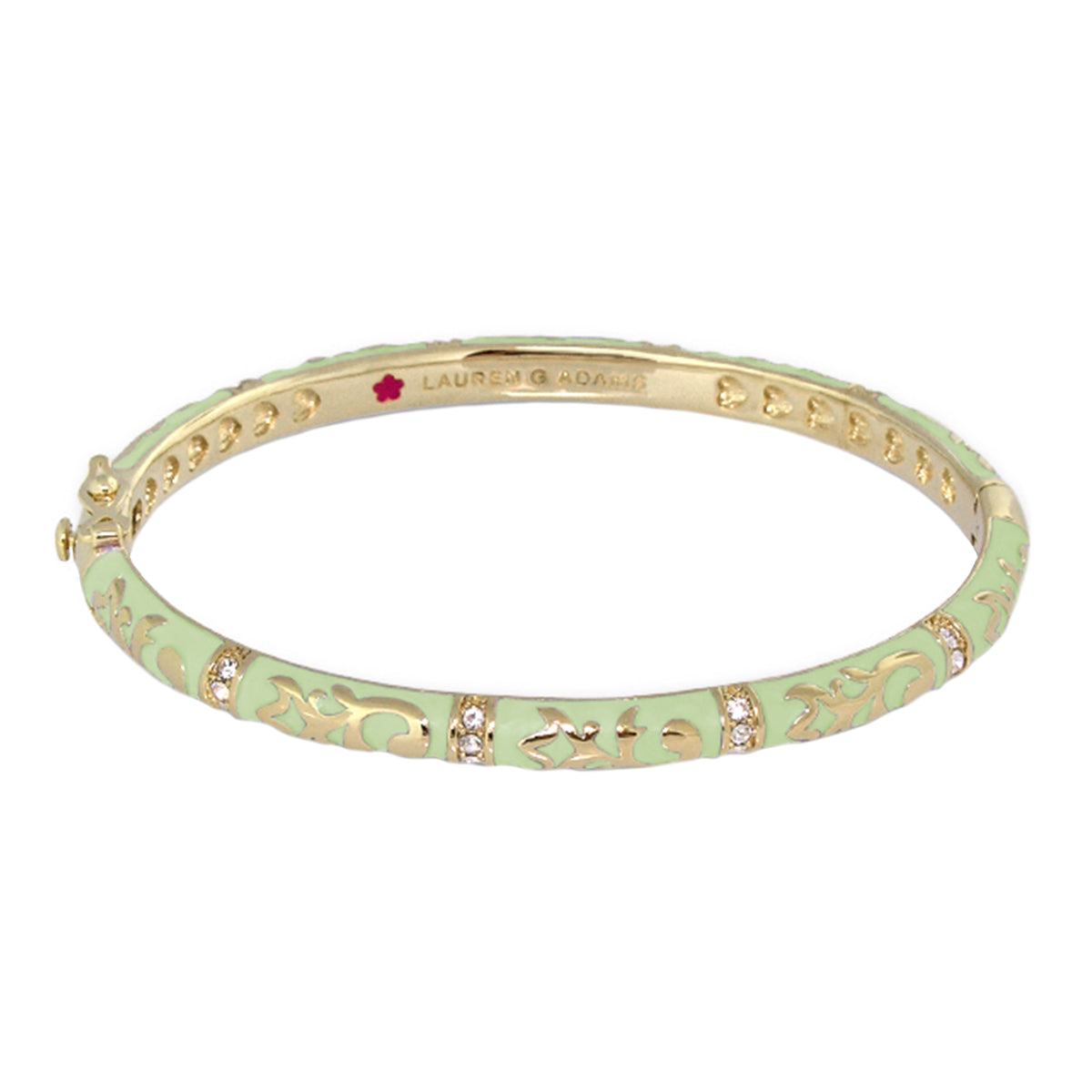 Stackable Fiesta Gold Plated Brass Bangle