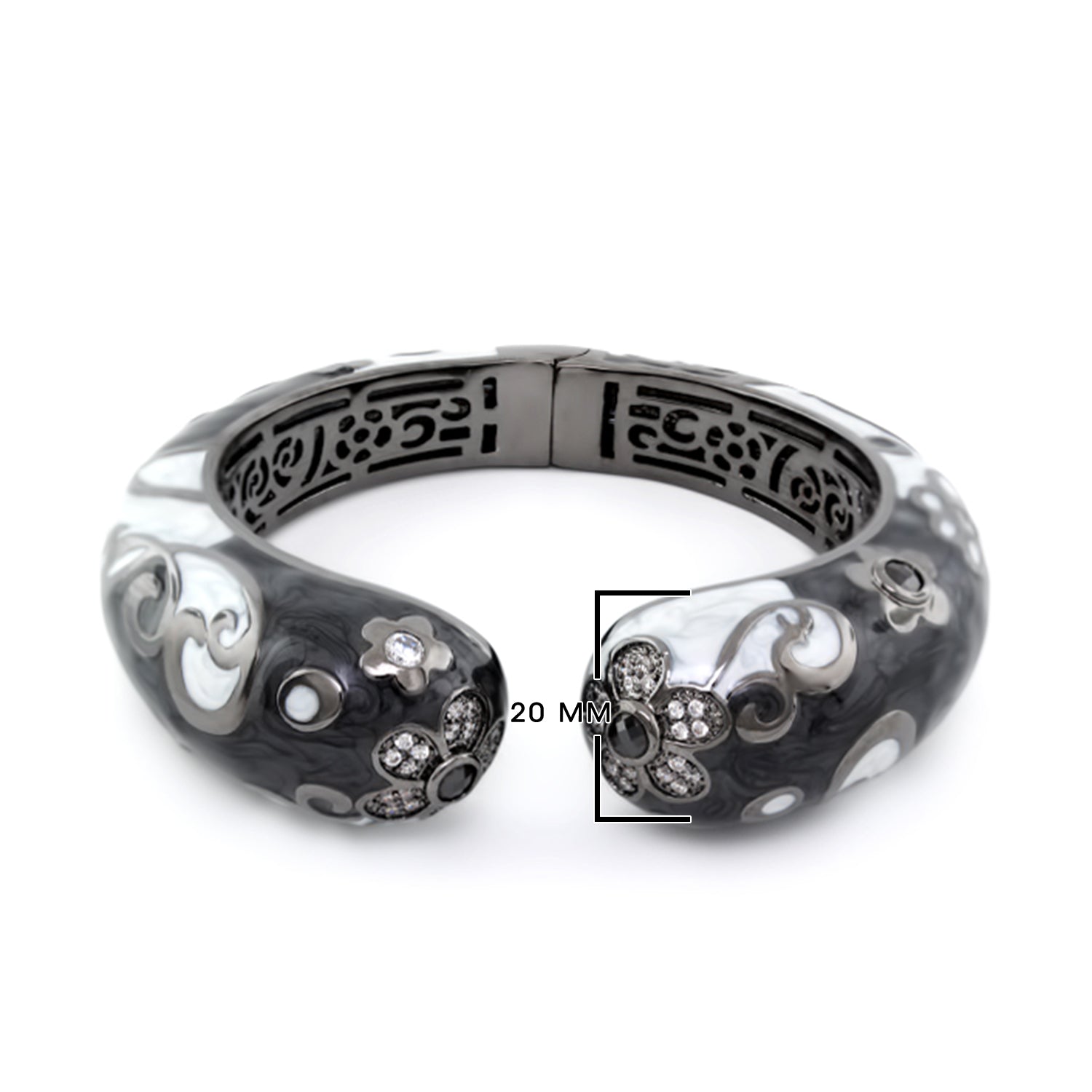 Daisy Swirl Bangle