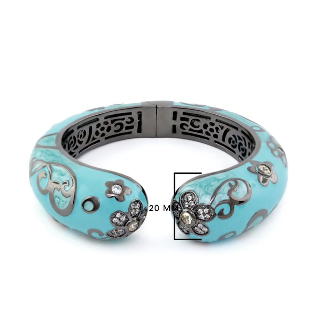 Daisy Swirl Bangle
