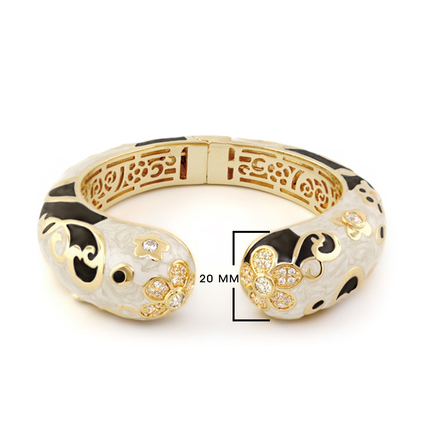 Daisy Swirl Bangle