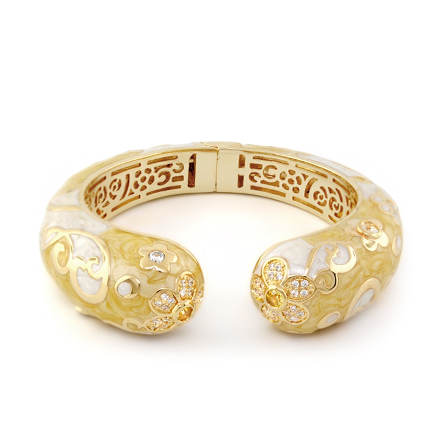 Daisy Swirl Bangle