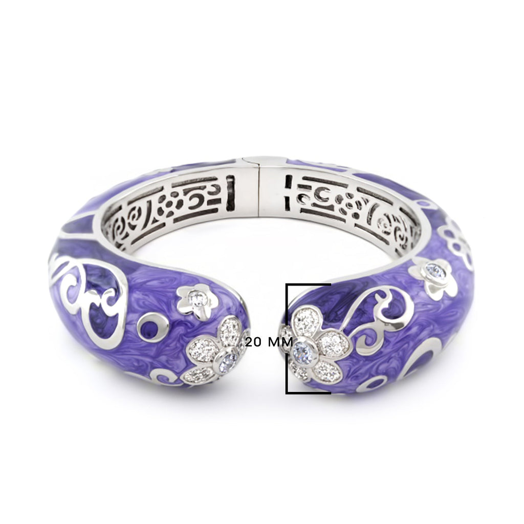 Daisy Swirl Bangle