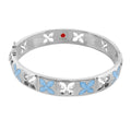 Floral Knight Stackable Bangle