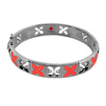 Floral Knight Stackable Bangle