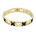 Floral Knight Stackable Bangle