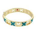 Floral Knight Stackable Bangle