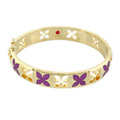 Floral Knight Stackable Bangle