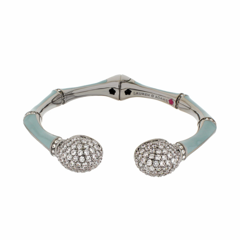 Bamboo Pave Bangle
