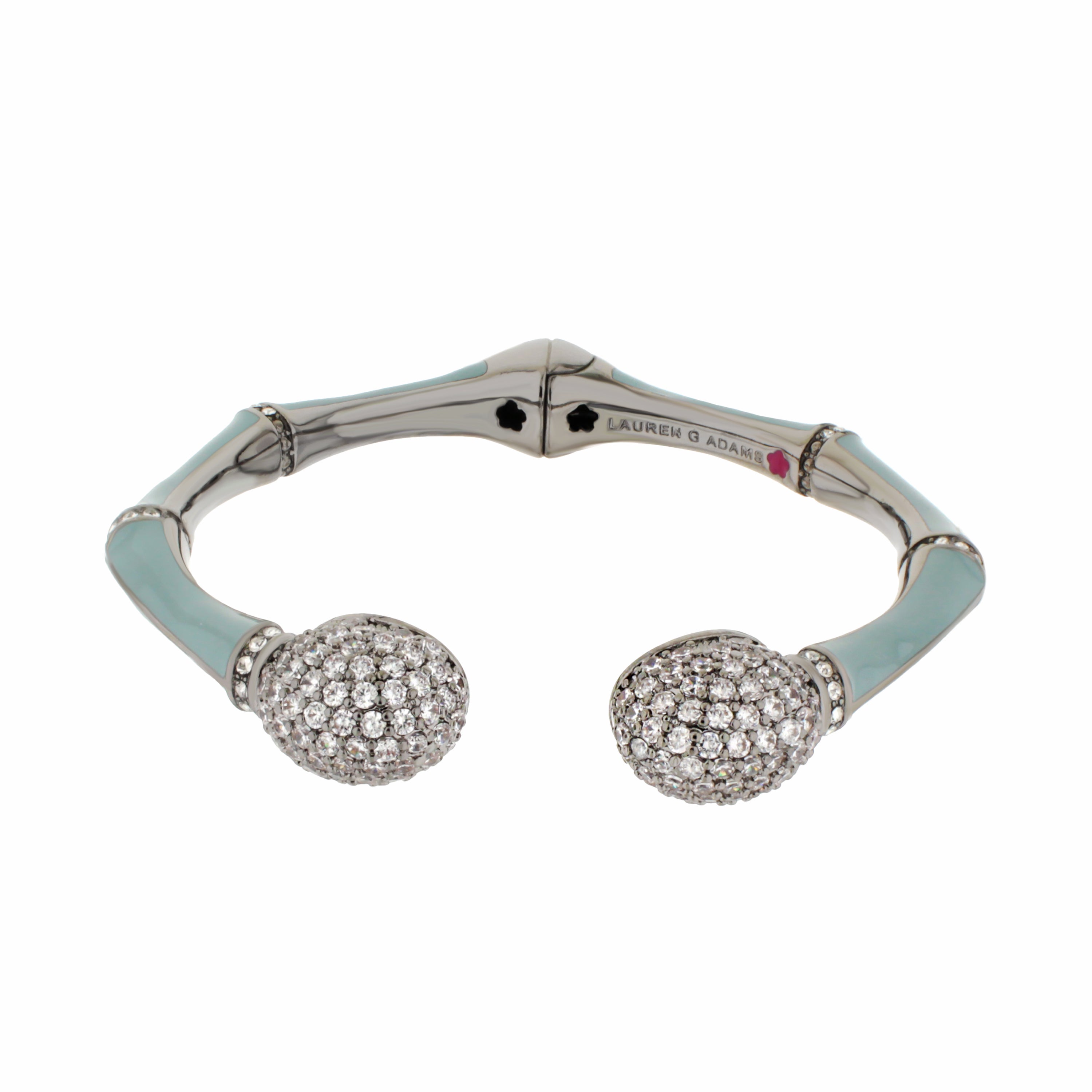 Bamboo Pave Bangle