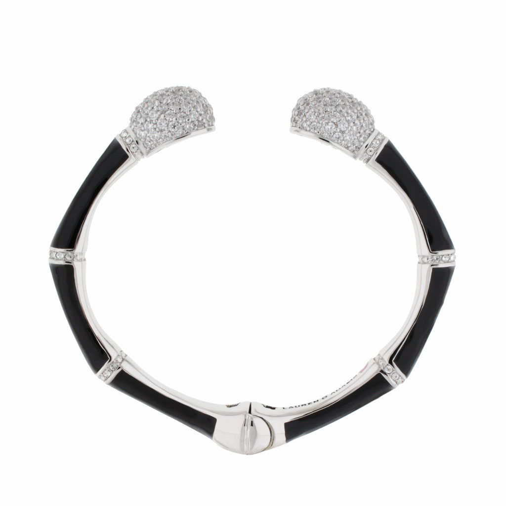 Bamboo Pave Bangle