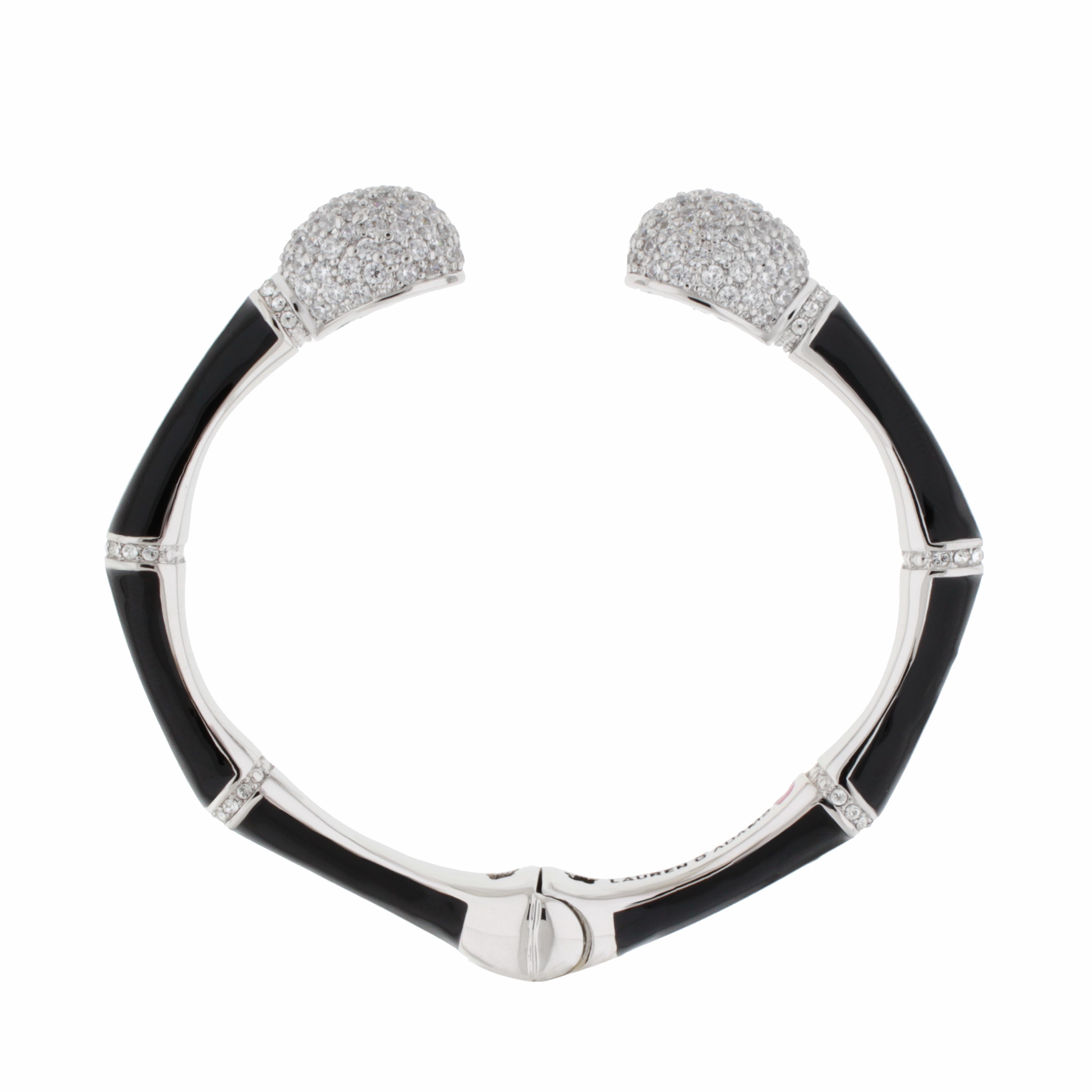 Bamboo Pave Bangle