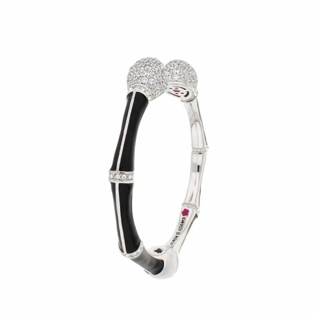 Bamboo Pave Bangle