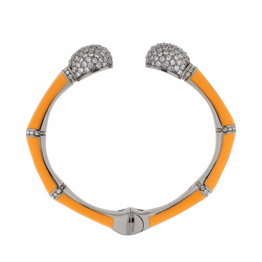 Bamboo Pave Bangle