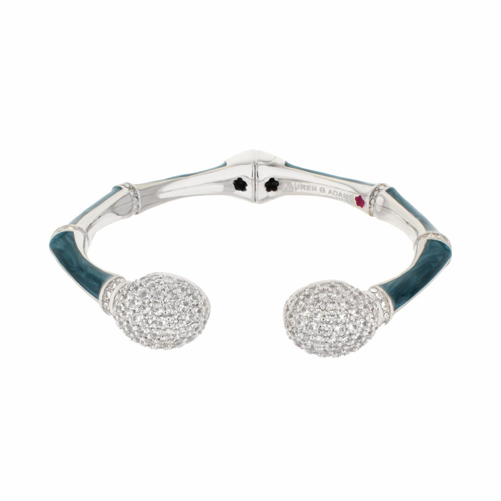 Bamboo Pave Bangle
