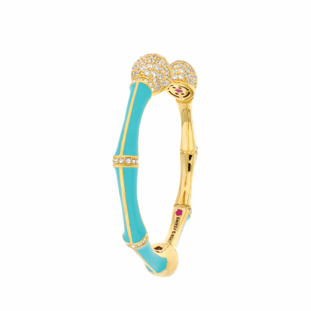Bamboo Pave Bangle
