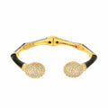 Bamboo Pave Bangle