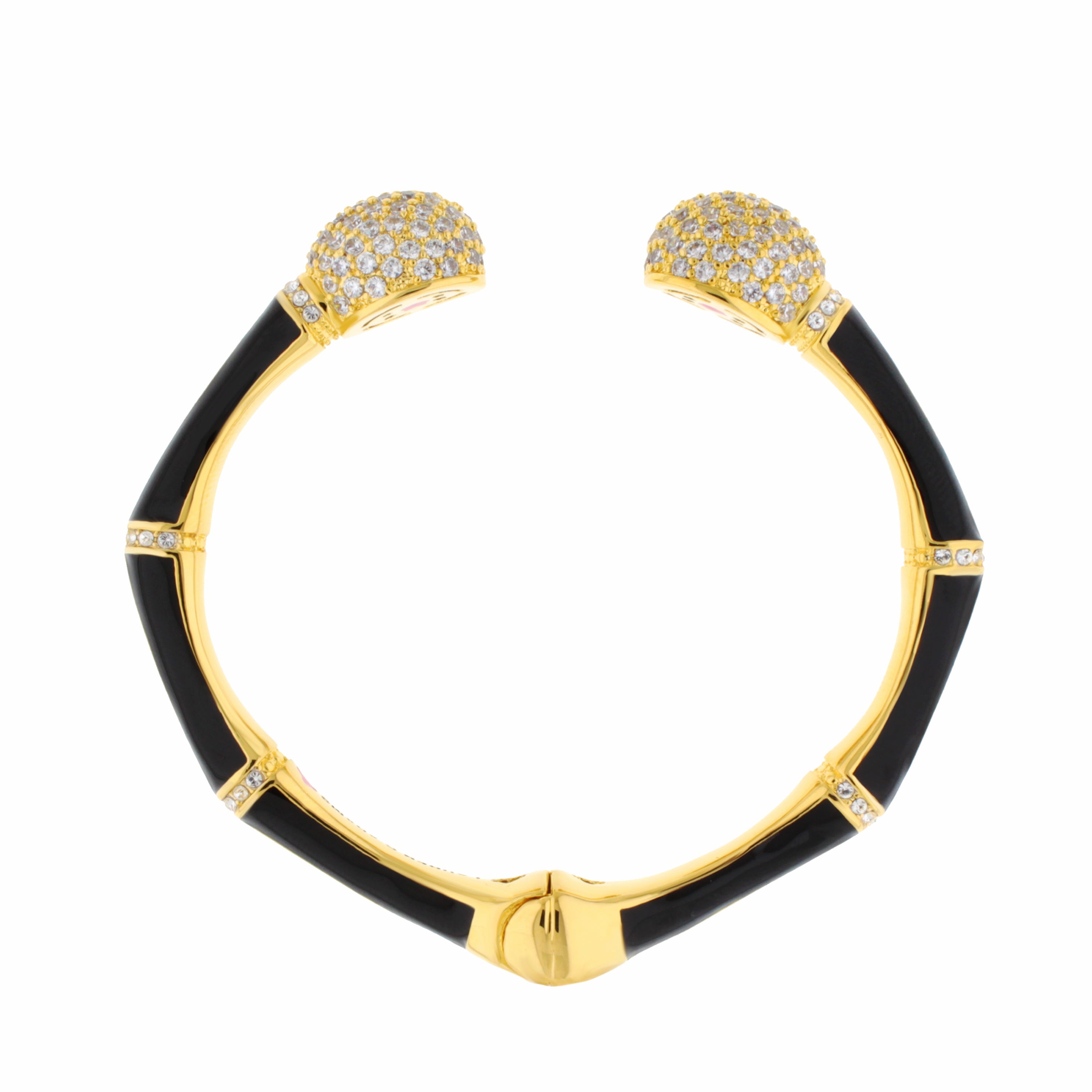 Bamboo Pave Bangle