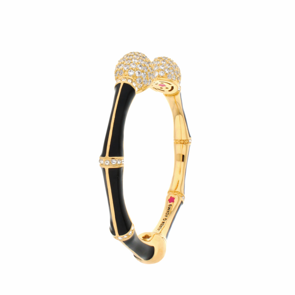 Bamboo Pave Bangle