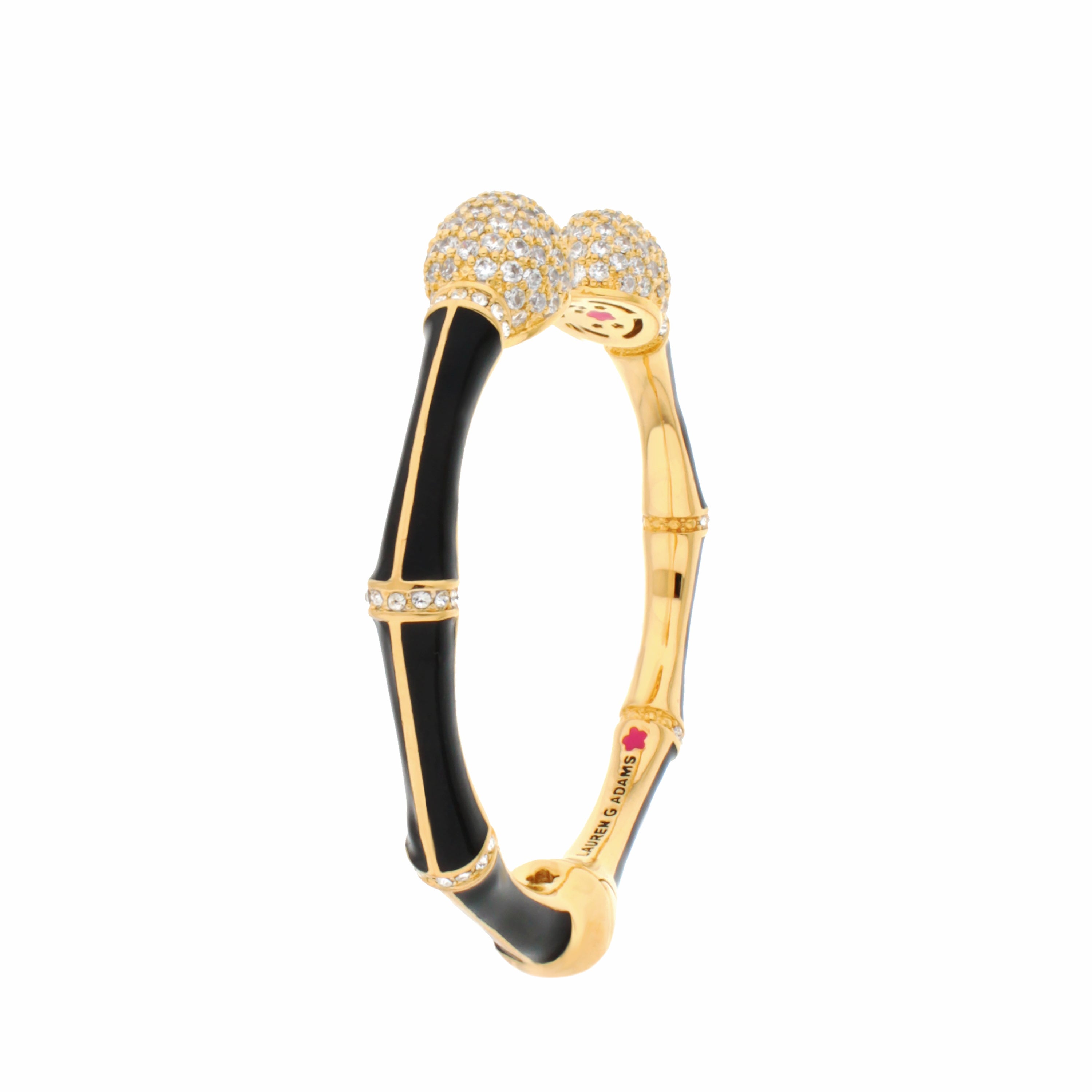 Bamboo Pave Bangle