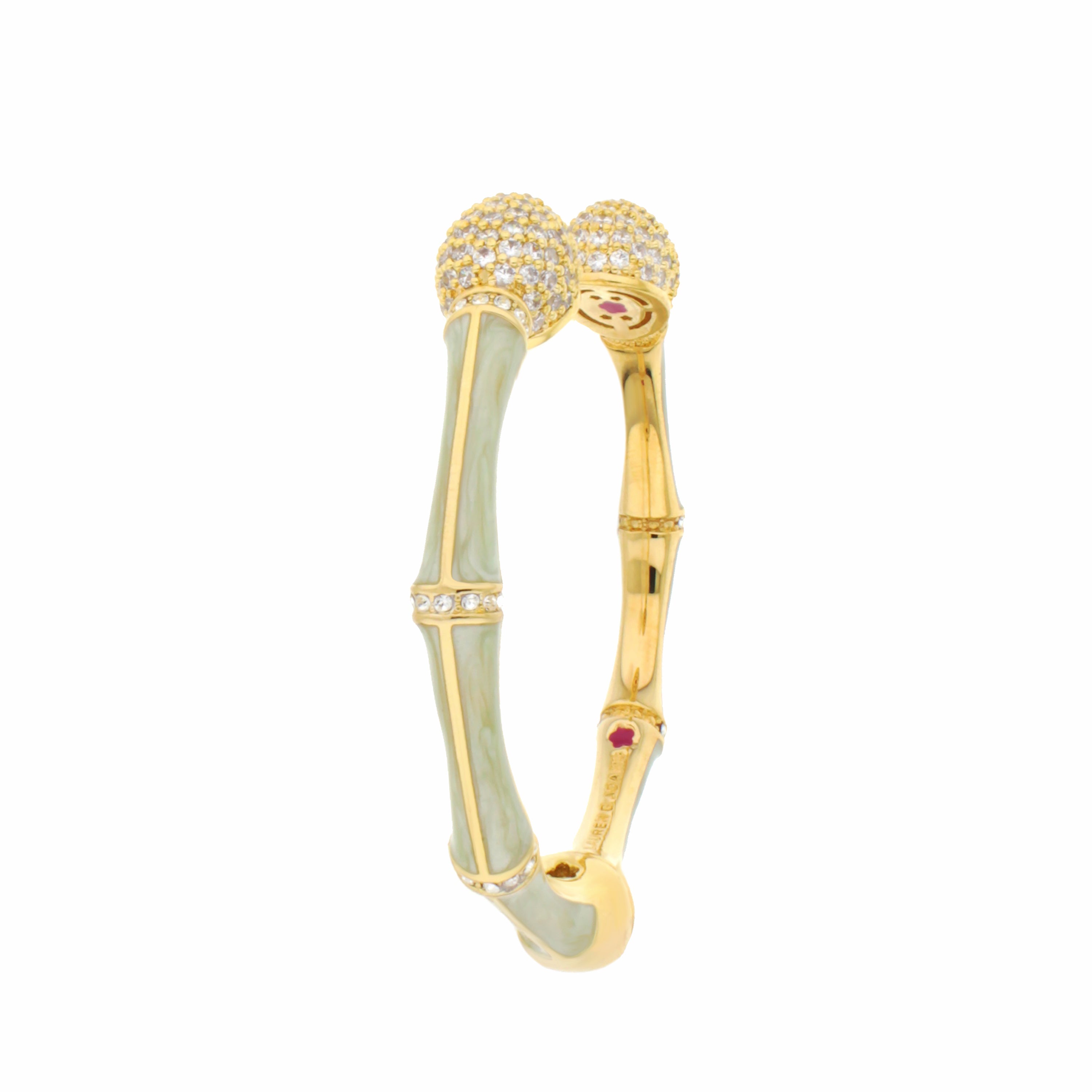 Bamboo Pave Bangle
