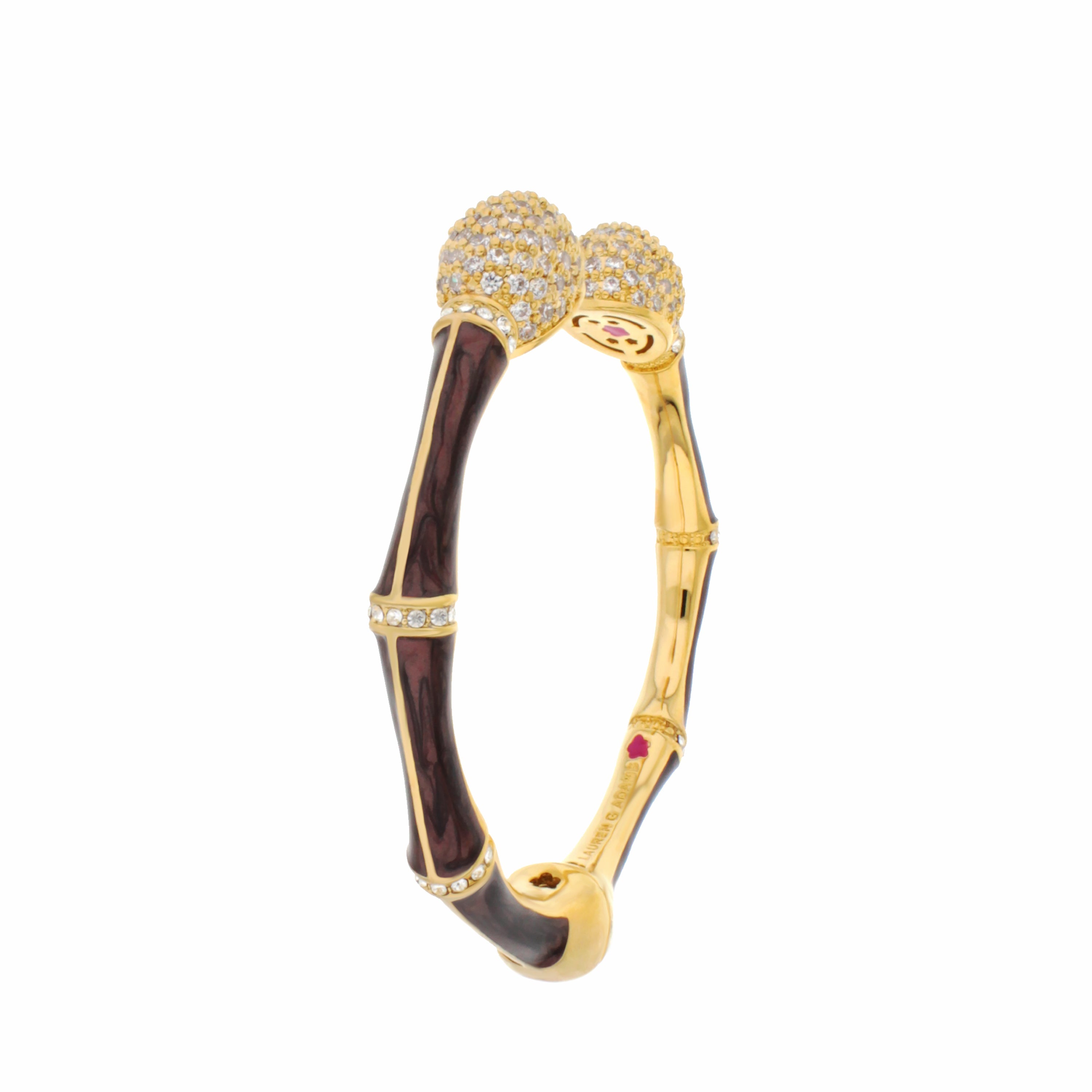 Bamboo Pave Bangle