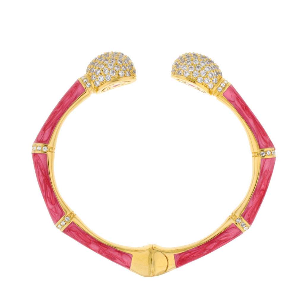 Bamboo Pave Bangle