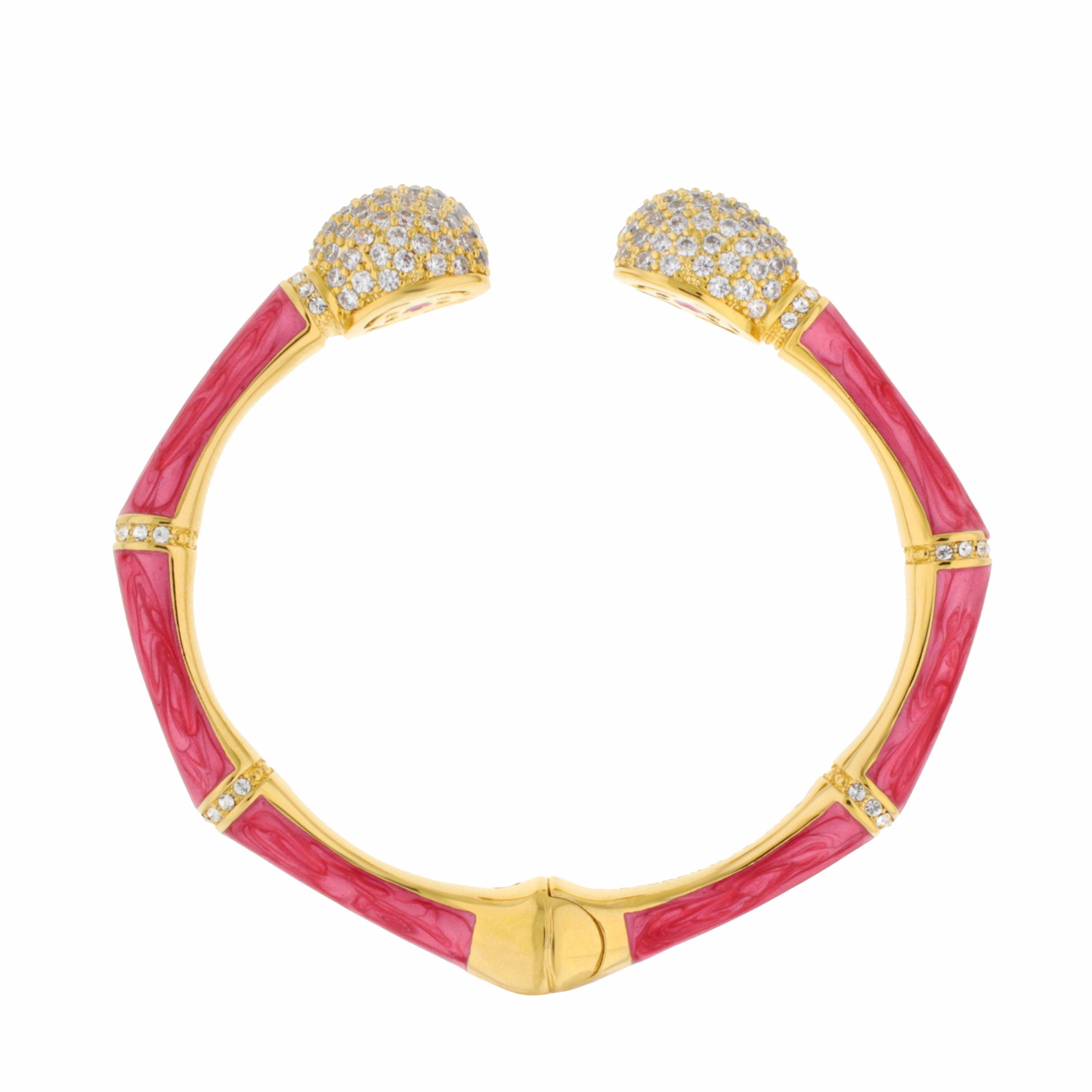 Bamboo Pave Bangle