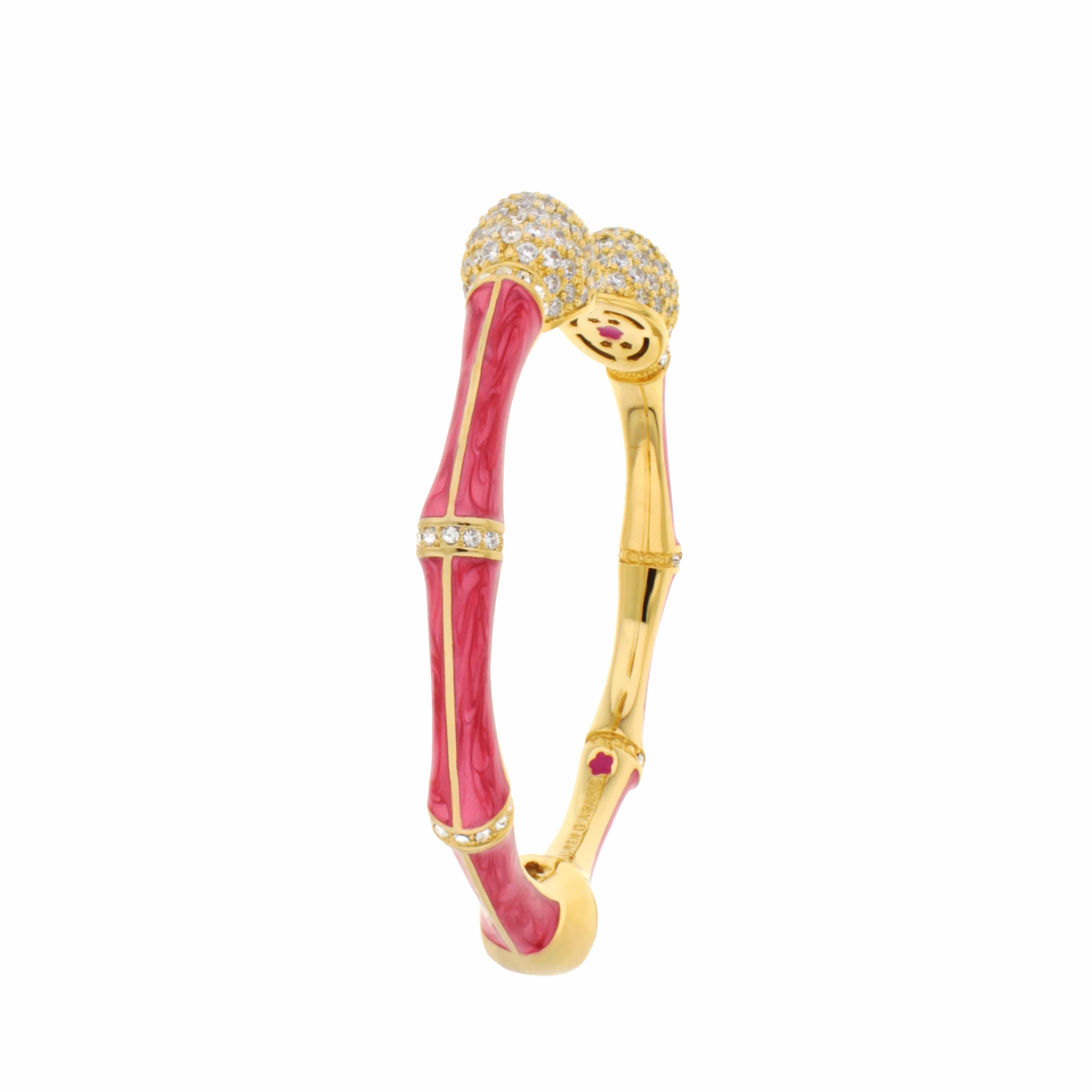 Bamboo Pave Bangle