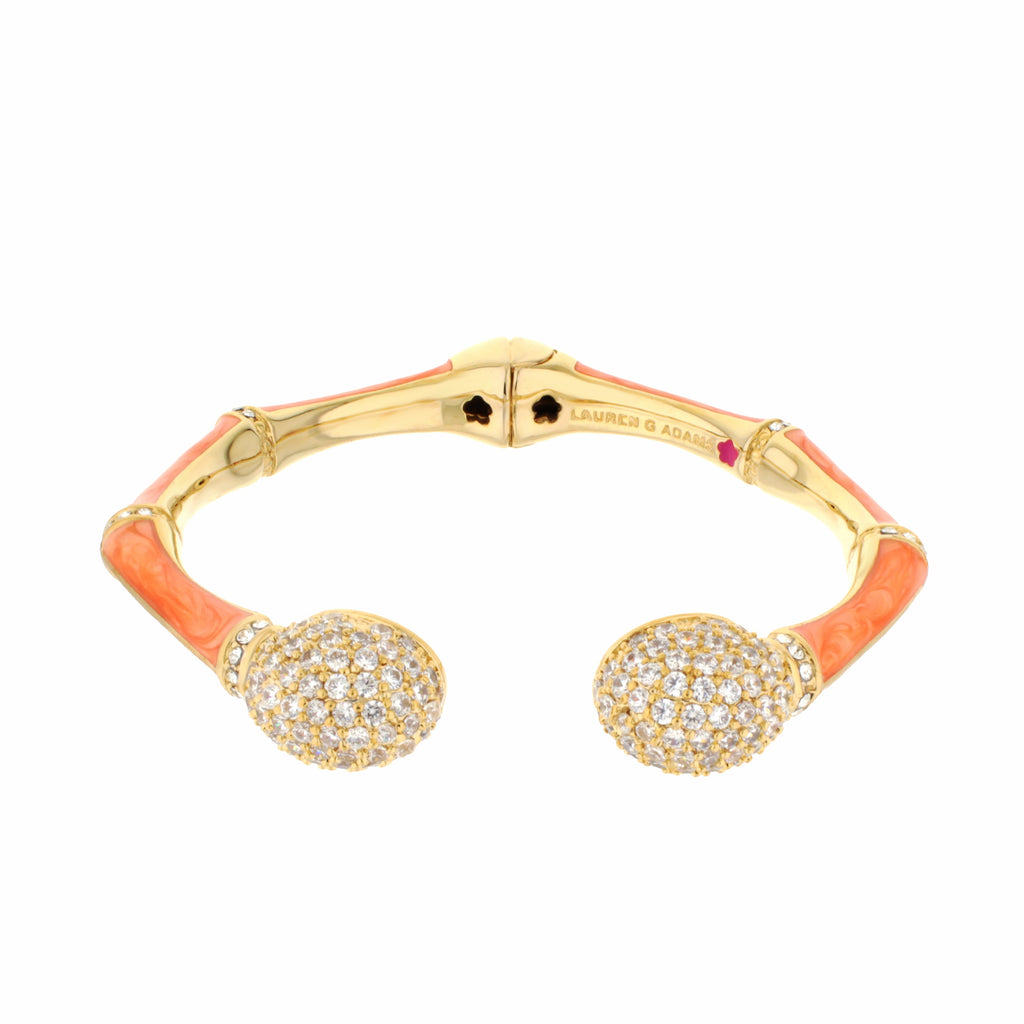 Bamboo Pave Bangle