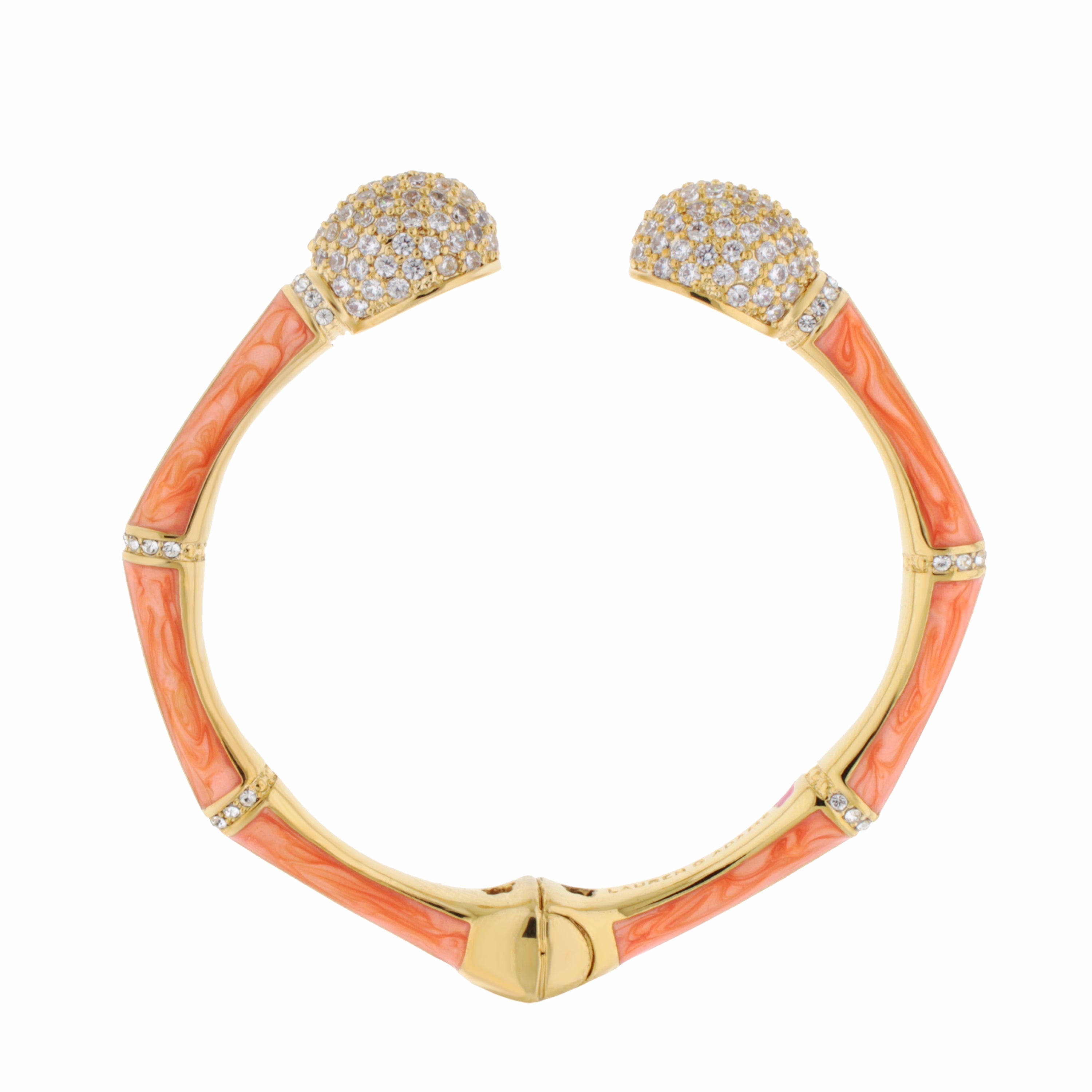 Bamboo Pave Bangle