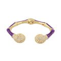Bamboo Pave Bangle