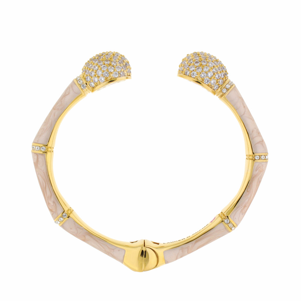 Bamboo Pave Bangle