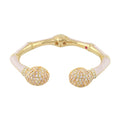 Bamboo Pave Bangle