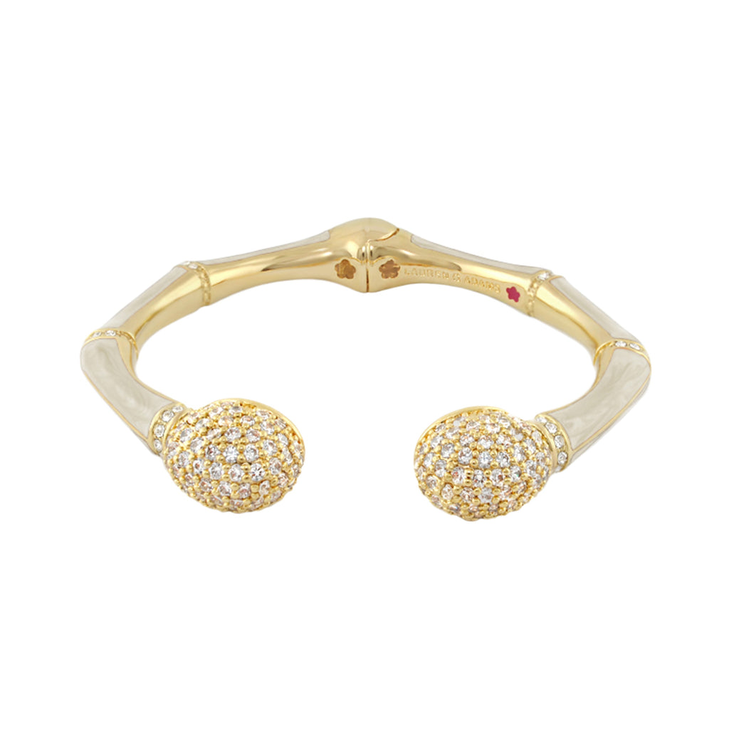 Bamboo Pave Bangle