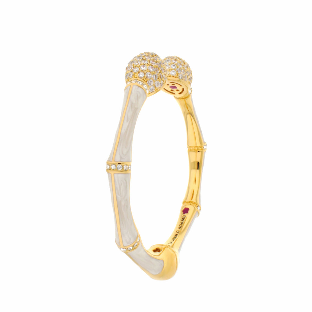 Bamboo Pave Bangle