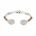Bamboo Pave Bangle