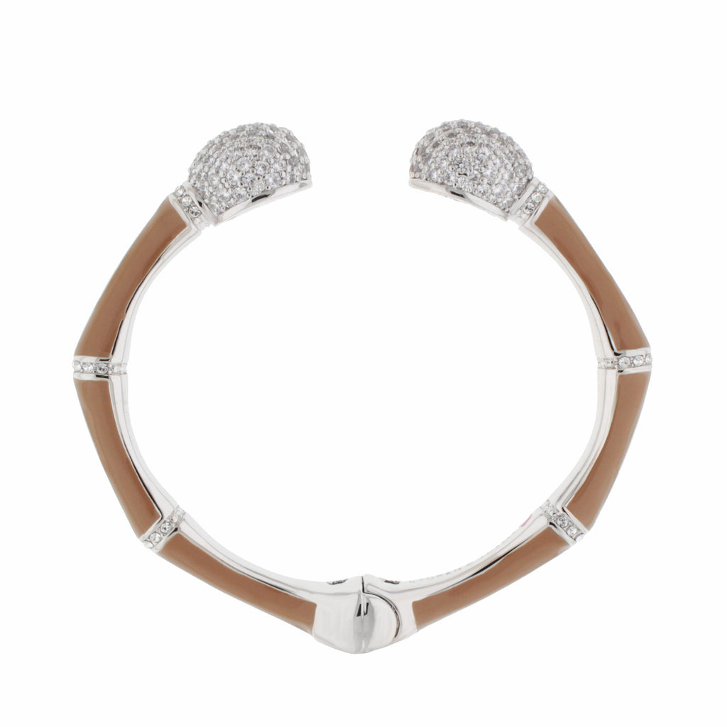 Bamboo Pave Bangle