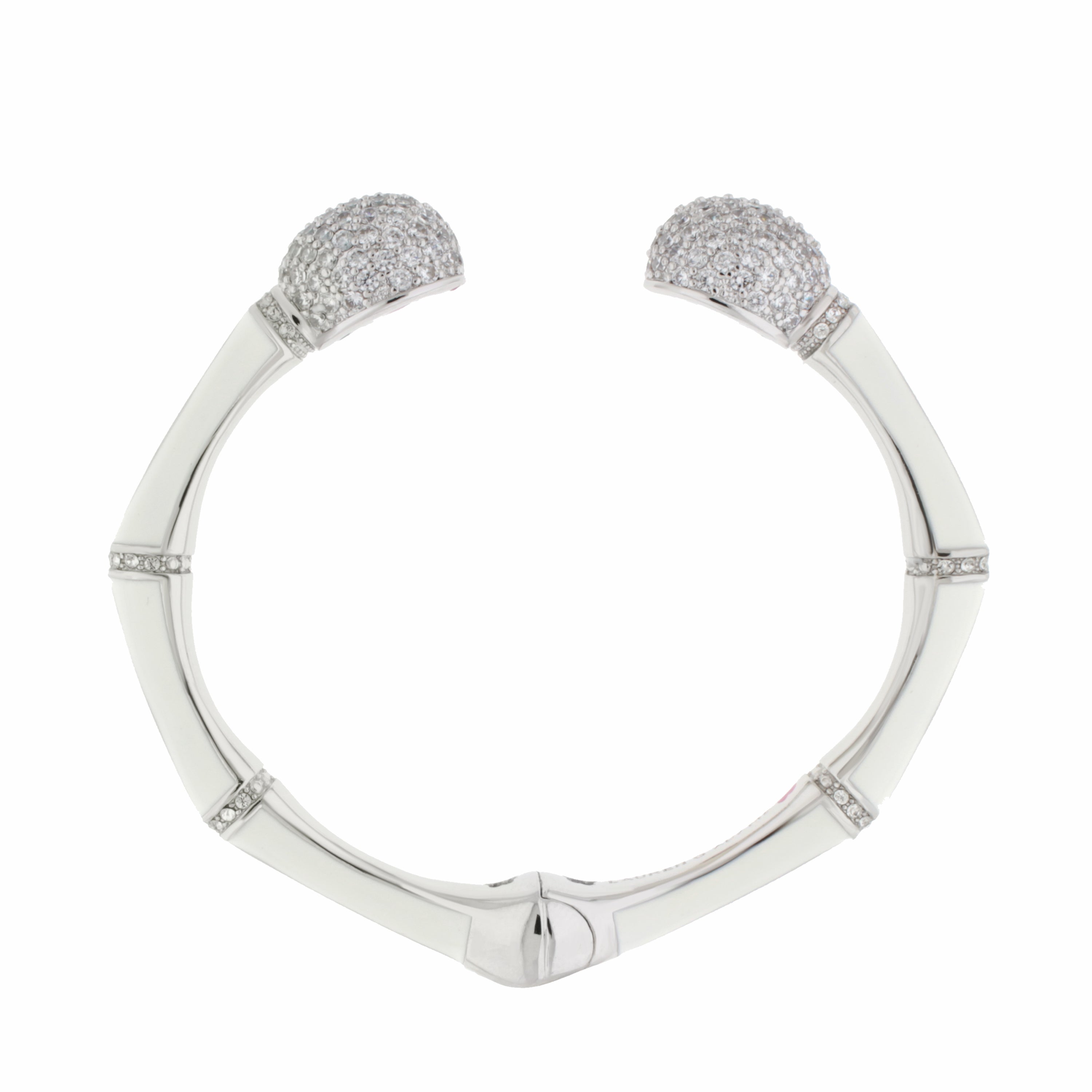 Bamboo Pave Bangle