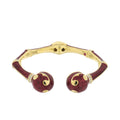 Bamboo Scroll Bangle