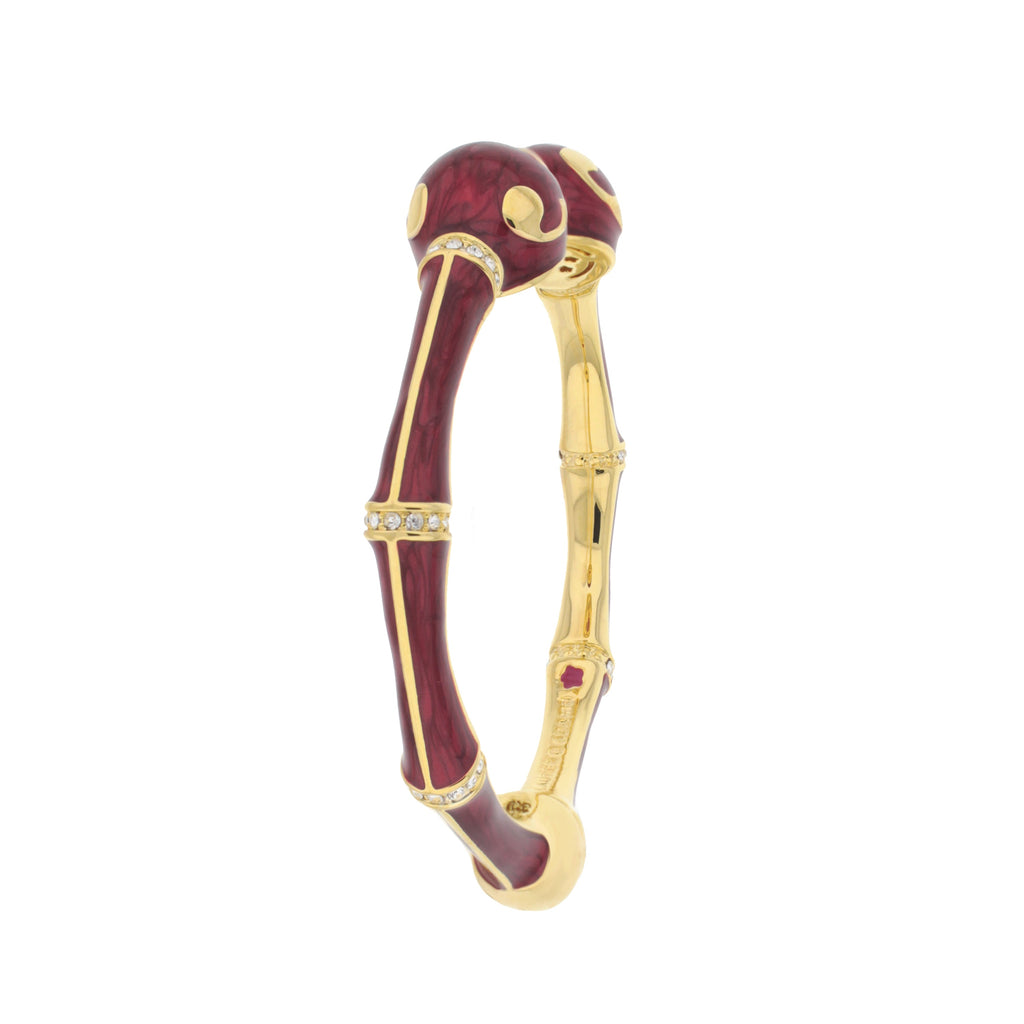 Bamboo Scroll Bangle