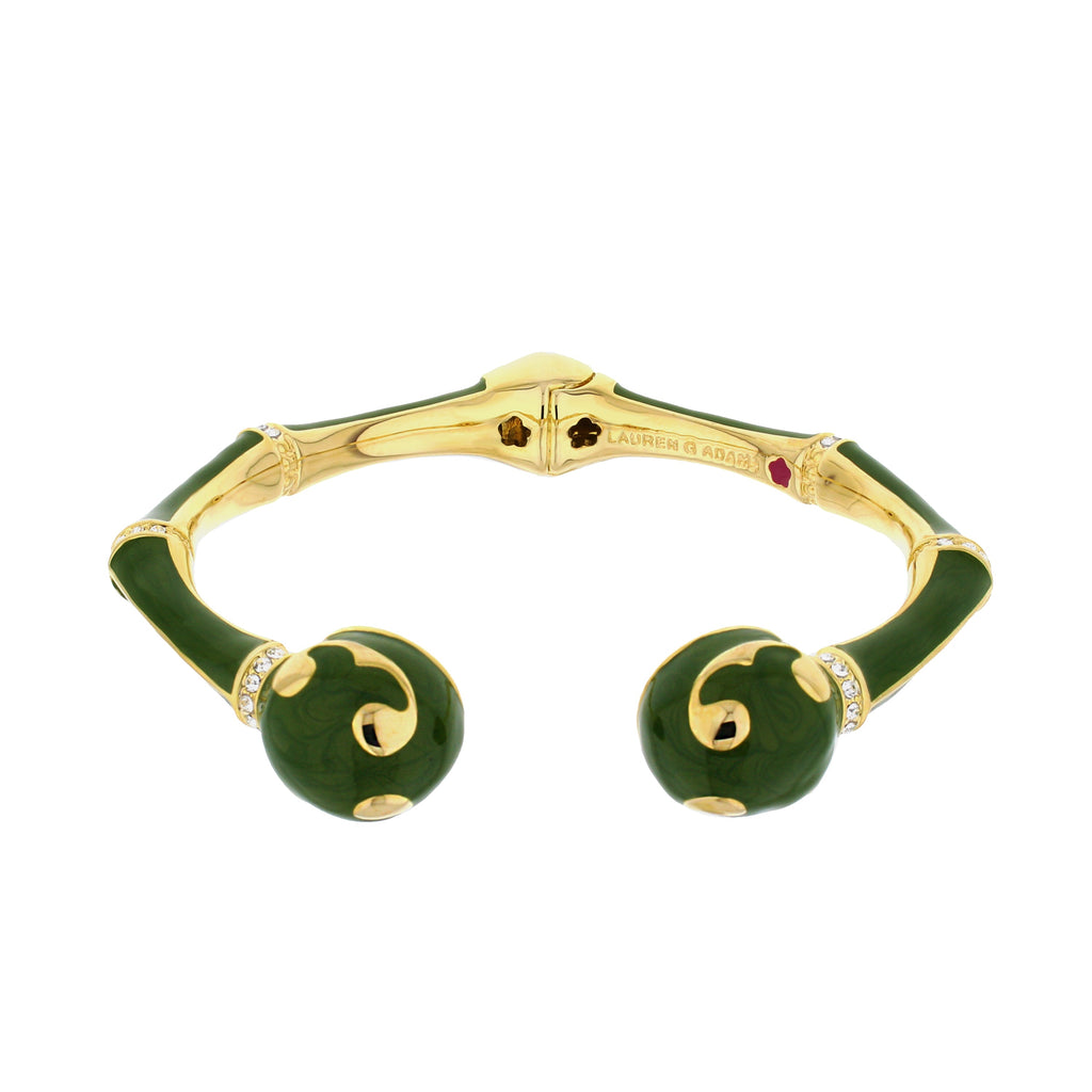 Bamboo Scroll Bangle