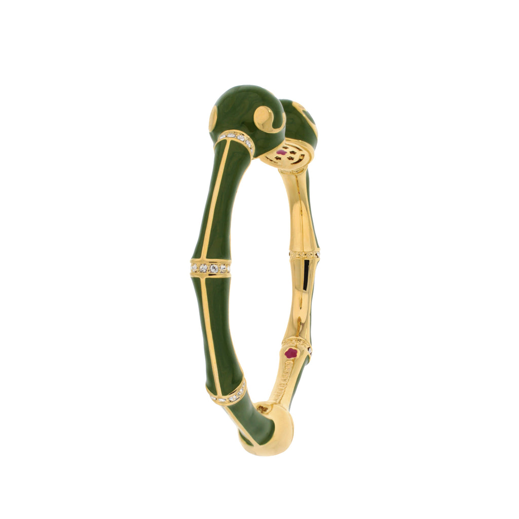 Bamboo Scroll Bangle