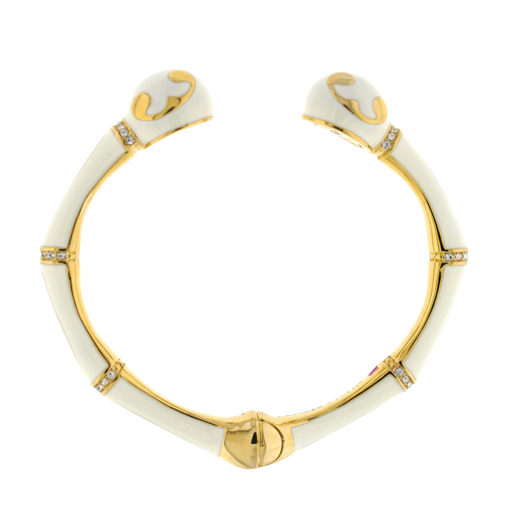 Bamboo Scroll Bangle